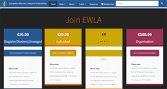 Desktop Screenshot of ewla.org