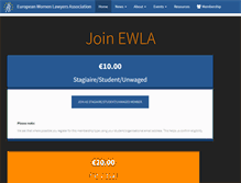 Tablet Screenshot of ewla.org
